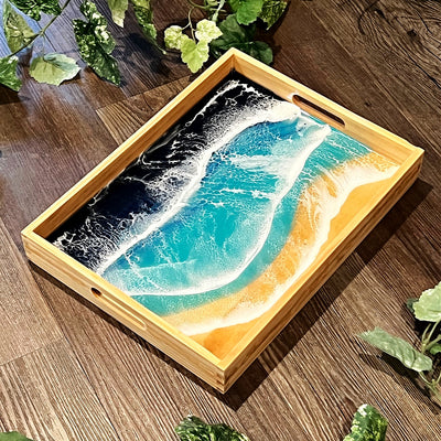 Three Waves Serving Tray