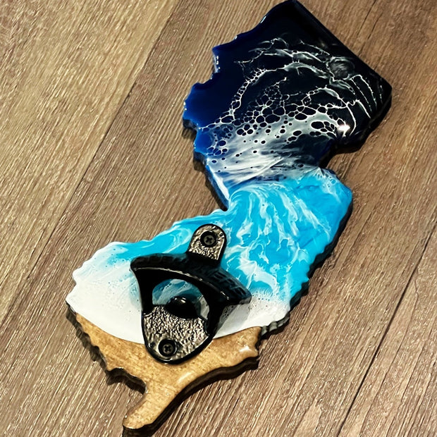 New Jersey Ocean Bottle Opener