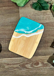 Turquoise Mini Bamboo Board