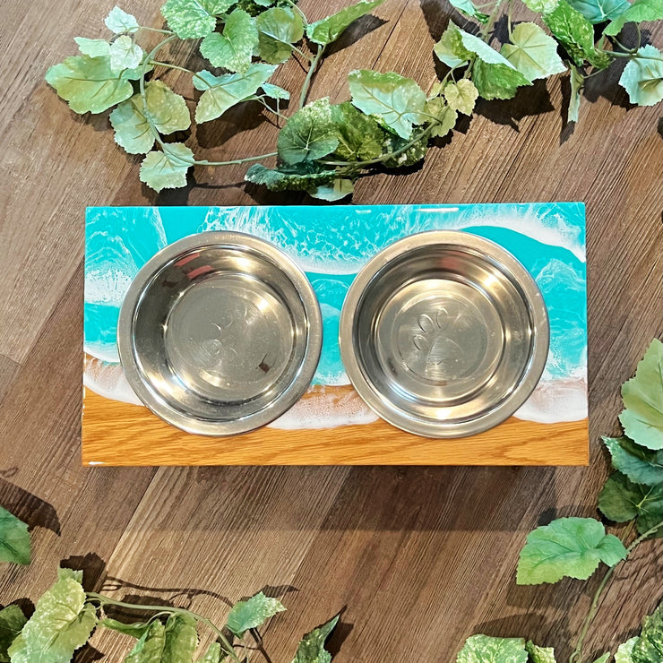 Ocean Breeze Pet Bowl