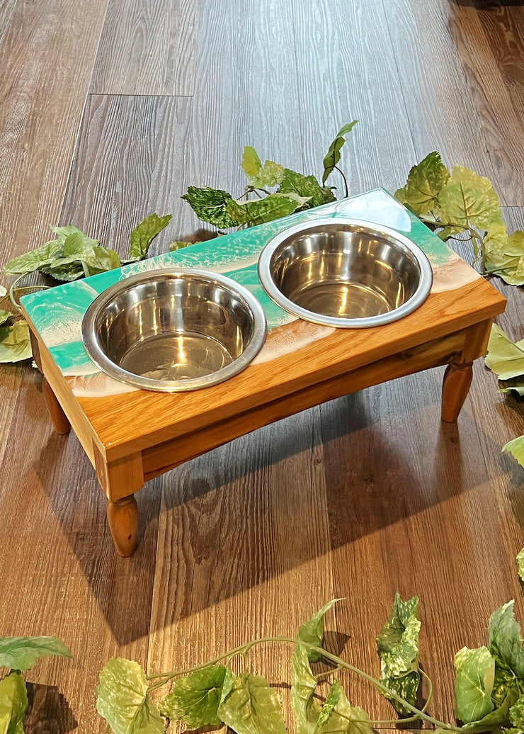 Ocean Breeze Pet Bowl