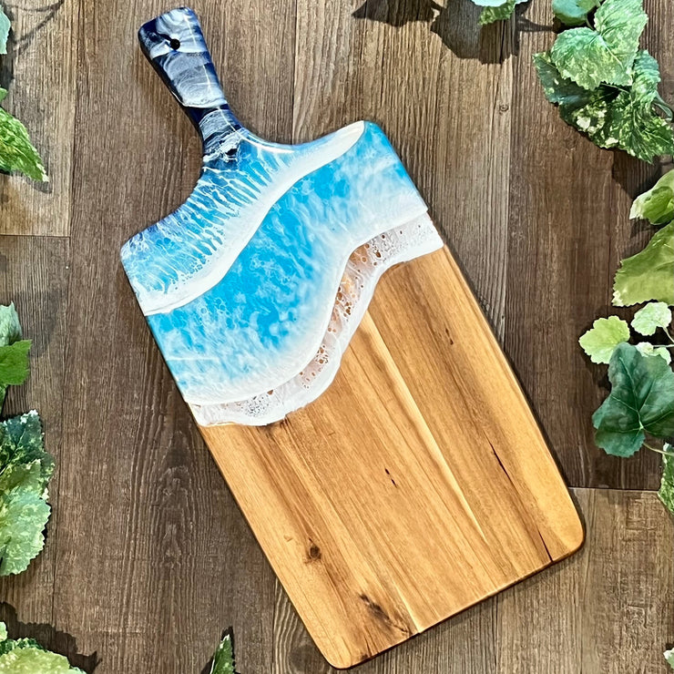 Turquoise Ombre Acacia Board