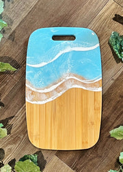 Chill Blue Bamboo Board