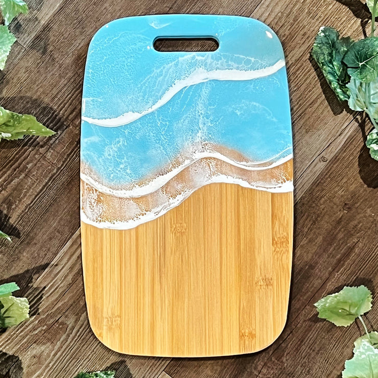 Chill Blue Bamboo Board