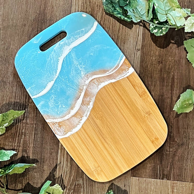 Chill Blue Bamboo Board