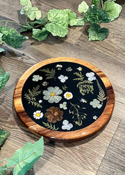 Small Floral Lazy Susan