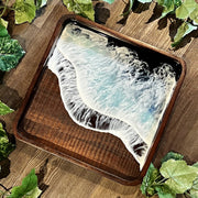 Elegant Ocean Serving Tray