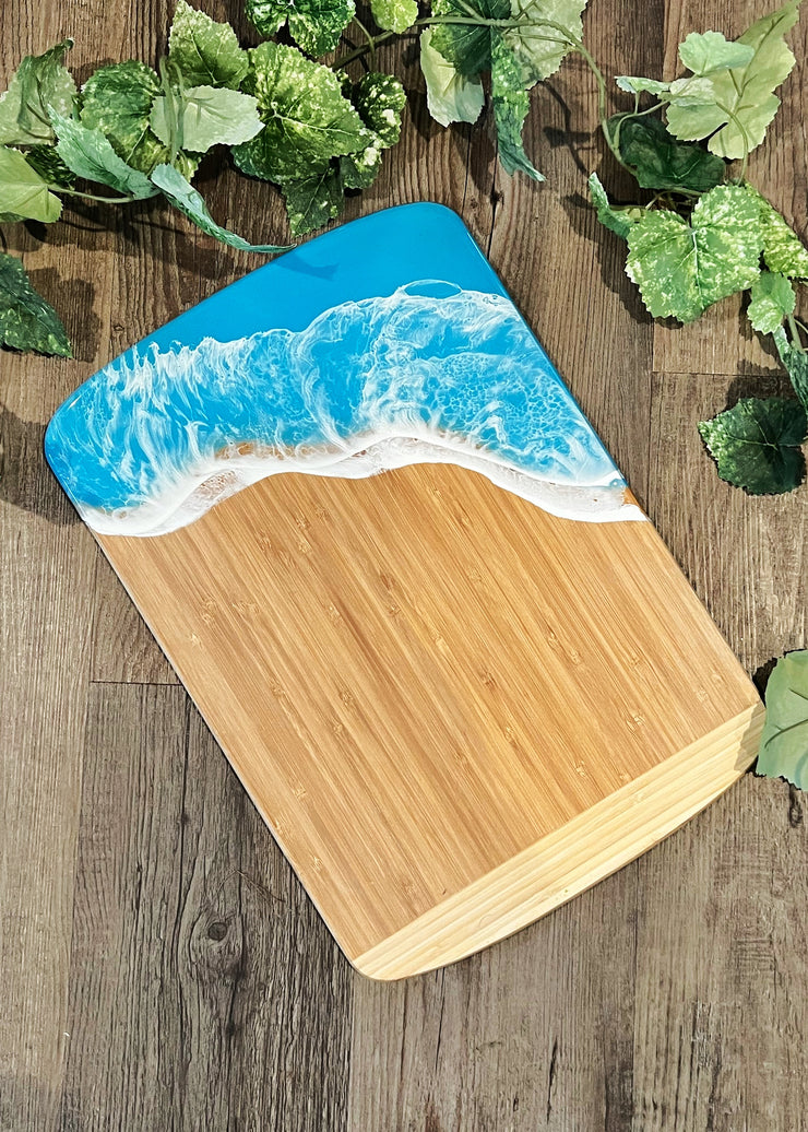 Turquoise Large Bamboo Board