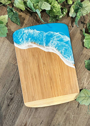 Turquoise Large Bamboo Board