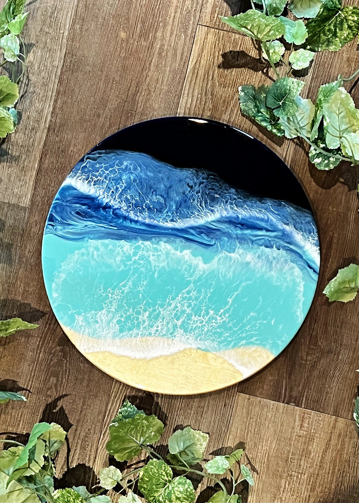 Circular Ocean Wall Art