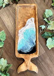 Whale Tail Ocean Tray