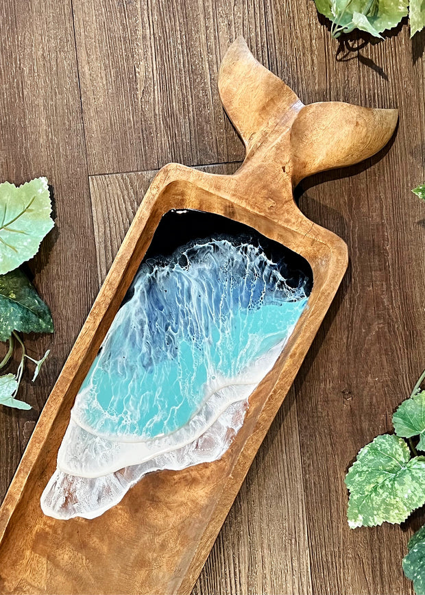 Whale Tail Ocean Tray