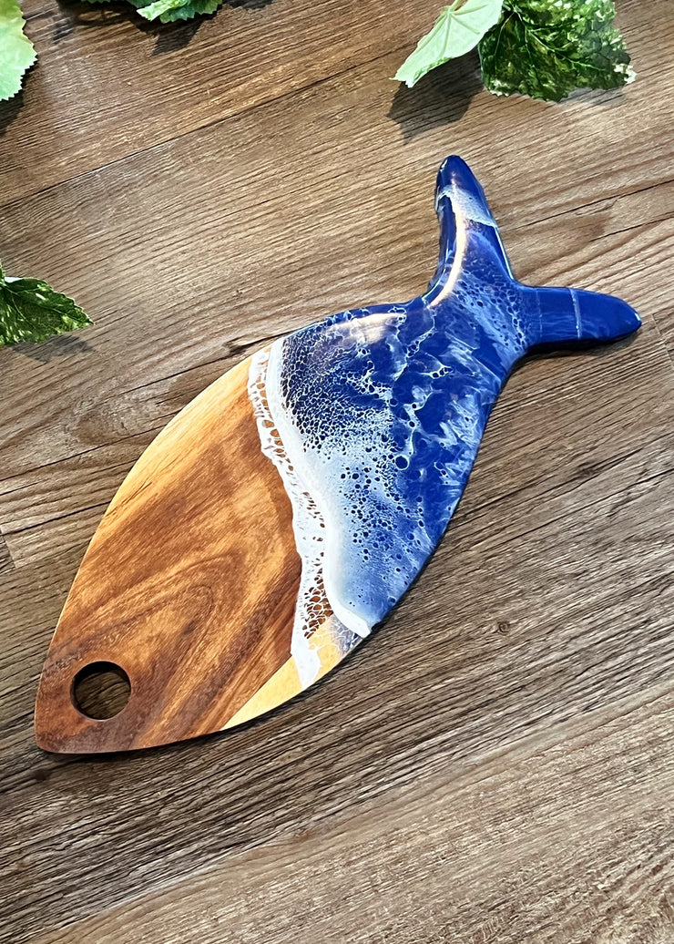 Navy Blue Fish Board